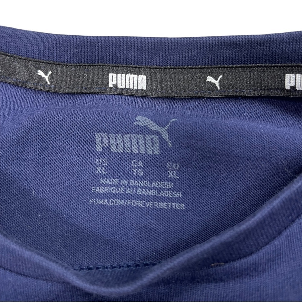 Mens XL Puma Blue Shirt - Picture 3 of 4